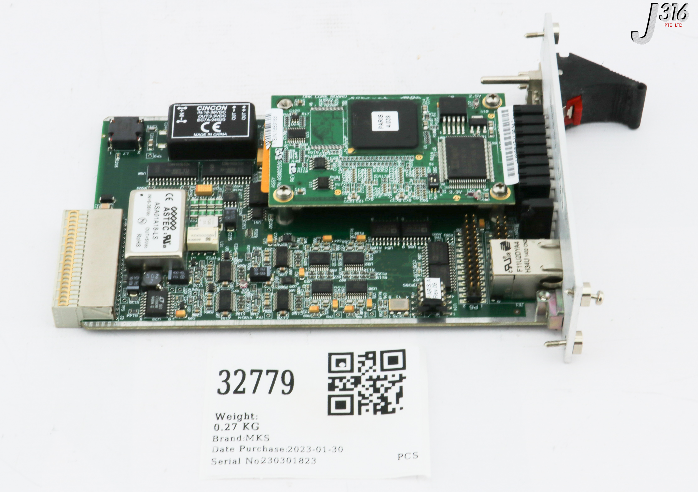 専用　sold out 32779 MKS PCB, SOKUDO TC PROCESSOR CARD W/ AS00253G05-2, PN00285